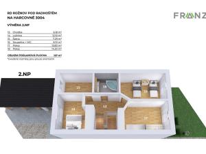 Prodej rodinného domu, Rožnov pod Radhoštěm, Na Harcovně, 122 m2