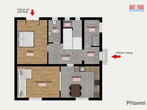 Pronájem rodinného domu, Beroun - Beroun-Město, Na Tržišti, 125 m2