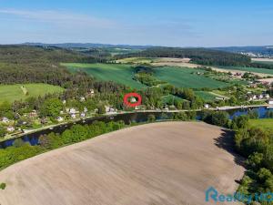 Prodej chaty, Týn nad Vltavou - Hněvkovice na levém břehu Vltavy, 86 m2