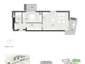 Pronájem bytu 2+kk, Praha - Stodůlky, Hasilova, 59 m2