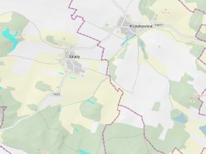 Prodej lesa, Skály, 40909 m2