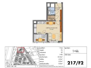 Prodej bytu 1+kk, Praha - Ruzyně, Drnovská, 33 m2