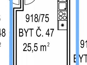 Prodej bytu 1+kk, Ostrava - Přívoz, Palackého, 22 m2