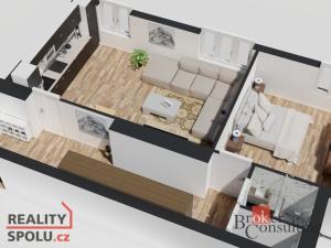 Prodej bytu 2+kk, Opava - Předměstí, Hany Kvapilové, 59 m2
