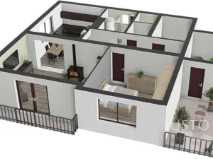 Prodej rodinného domu, Písek, Na Rozmezí, 90 m2