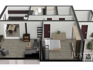 Prodej rodinného domu, Písek, Na Rozmezí, 90 m2