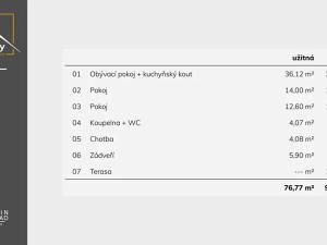 Prodej bytu 3+kk, Mikulovice, 77 m2