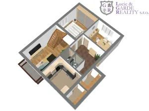 Prodej bytu 5+1, Hluboká nad Vltavou, Lesní, 112 m2