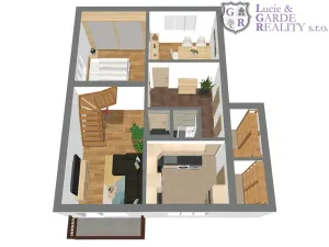 Prodej bytu 5+1, Hluboká nad Vltavou, Lesní, 112 m2