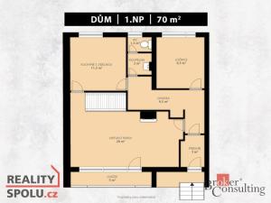 Prodej rodinného domu, Dolní Bousov, Vlčopolská, 141 m2