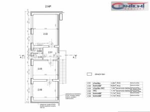 Pronájem výrobních prostor, Kladno - Dubí, Dubská, 2110 m2