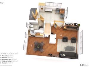 Prodej chaty, Unhošť, Markův Mlýn, 76 m2