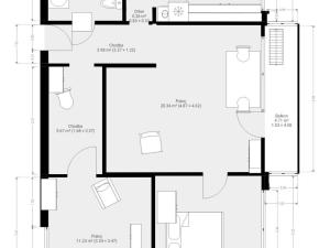 Pronájem bytu 3+1, Brno, Molákova, 73 m2