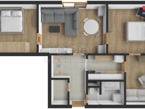 Prodej bytu 3+1, Český Krumlov - Nádražní Předměstí, Za Nádražím, 65 m2
