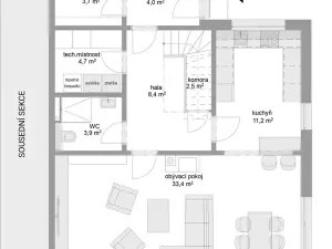 Prodej rodinného domu, Škvorec, 142 m2