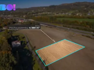 Prodej komerčního pozemku, Návsí, 4380 m2