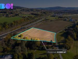Prodej komerčního pozemku, Návsí, 8000 m2