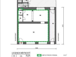 Pronájem obchodního prostoru, Brno, Bubeníčkova, 62 m2