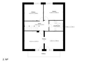Prodej rodinného domu, Býšť - Hrachoviště, 180 m2