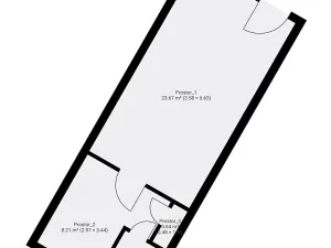 Prodej obchodního prostoru, Hluboká nad Vltavou, Masarykova, 35 m2