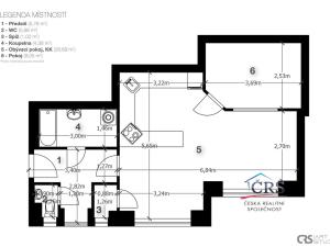 Prodej bytu 2+kk, Praha, Na Rokytce, 49 m2