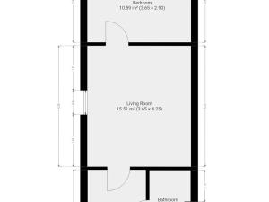 Pronájem bytu 2+kk, Praha - Kyje, Za černým mostem, 37 m2