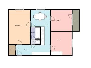 Prodej bytu 3+1, Praha - Záběhlice, Jabloňová, 72 m2