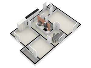 Prodej bytu 3+1, Praha - Záběhlice, Jabloňová, 72 m2