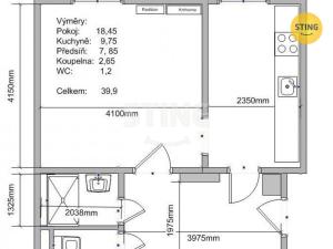 Pronájem bytu 1+1, Ostrava, Čs. exilu, 39 m2