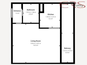 Prodej bytu 1+kk, Praha - Prosek, Bílinská, 26 m2