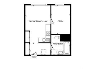 Prodej bytu 2+kk, Praha - Krč, V Štíhlách, 39 m2