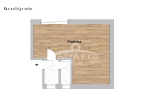 Pronájem obchodního prostoru, Rokycany - Nové Město, Jiráskova, 23 m2