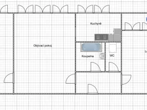 Pronájem bytu 3+kk, Praha - Prosek, Bohušovická, 67 m2