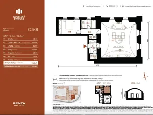 Prodej bytu 2+kk, Praha - Nusle, Bělehradská, 93 m2