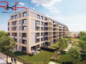 Prodej bytu 2+kk, Praha - Hlubočepy, náměstí Olgy Scheinpflugové, 52 m2