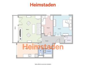 Pronájem bytu 3+1, Havířov - Prostřední Suchá, Dělnická, 70 m2