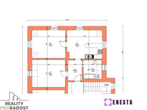 Pronájem bytu 2+1, Praha - Velká Chuchle, Dostihová, 63 m2