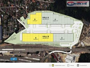 Pronájem výrobních prostor, Pardubice - Rosice, Salavcova, 7600 m2