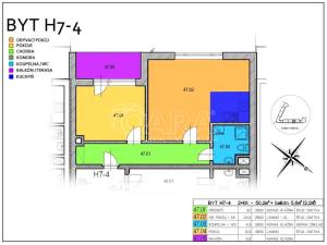 Prodej bytu 2+kk, Jesenice - Zdiměřice, Hrnčířská, 56 m2