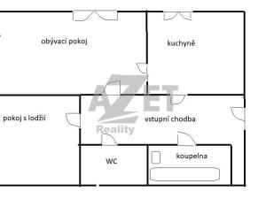 Prodej bytu 2+1, Králíky, 44 m2