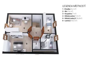 Prodej rodinného domu, Peřimov, 113 m2