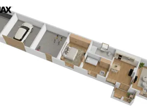 Prodej rodinného domu, Židovice, 86 m2