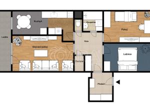 Prodej bytu 3+1, Praha - Stodůlky, Vlachova, 82 m2