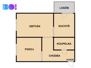 Pronájem bytu 2+1, Ostrava, Svojsíkova, 40 m2