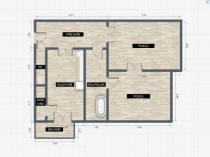 Prodej bytu 2+1, Teplice, Kollárova, 89 m2