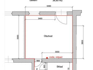 Pronájem obchodního prostoru, Hradec Králové, Pospíšilova, 28 m2