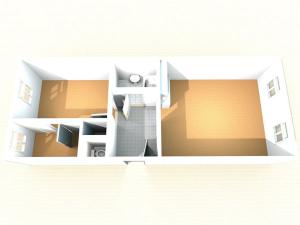 Pronájem bytu 2+kk, Praha - Bubeneč, Sochařská, 60 m2