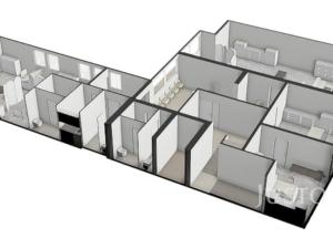 Pronájem ordinace, Písek - Vnitřní Město, Havlíčkovo nám., 76 m2