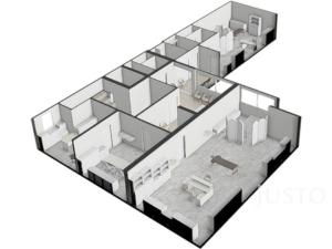 Pronájem ordinace, Písek - Vnitřní Město, Havlíčkovo nám., 76 m2