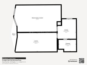 Pronájem bytu 2+kk, Praha - Hlubočepy, Devonská, 70 m2